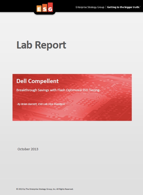 DELL - LAB Report storage flash