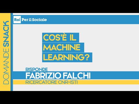 Cos’è il machine learning?